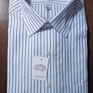 Men's Blue Striped Shirt